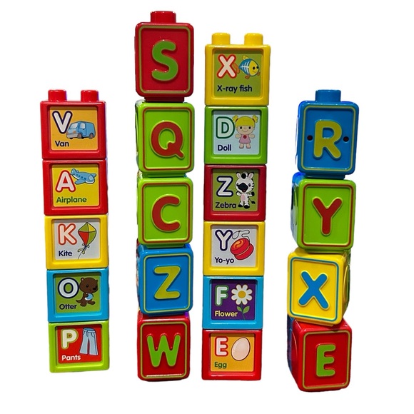 vtech Toys Vtech Sittostand Ultimate Alphabet Train Blocks Only